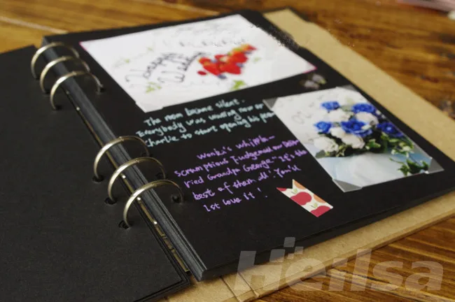 Kraft Paper Loose Leaf Handmade Scrapbook