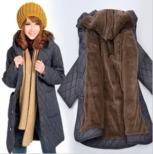 HOT SALE !! 2016 winter coat Korean lady coat parka jacket long plus size women elegant winter jacket women