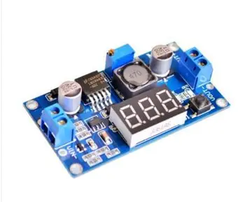 

LM2596 DC-DC adjustable buck module with digital voltmeter display LM2596S regulated power supply module