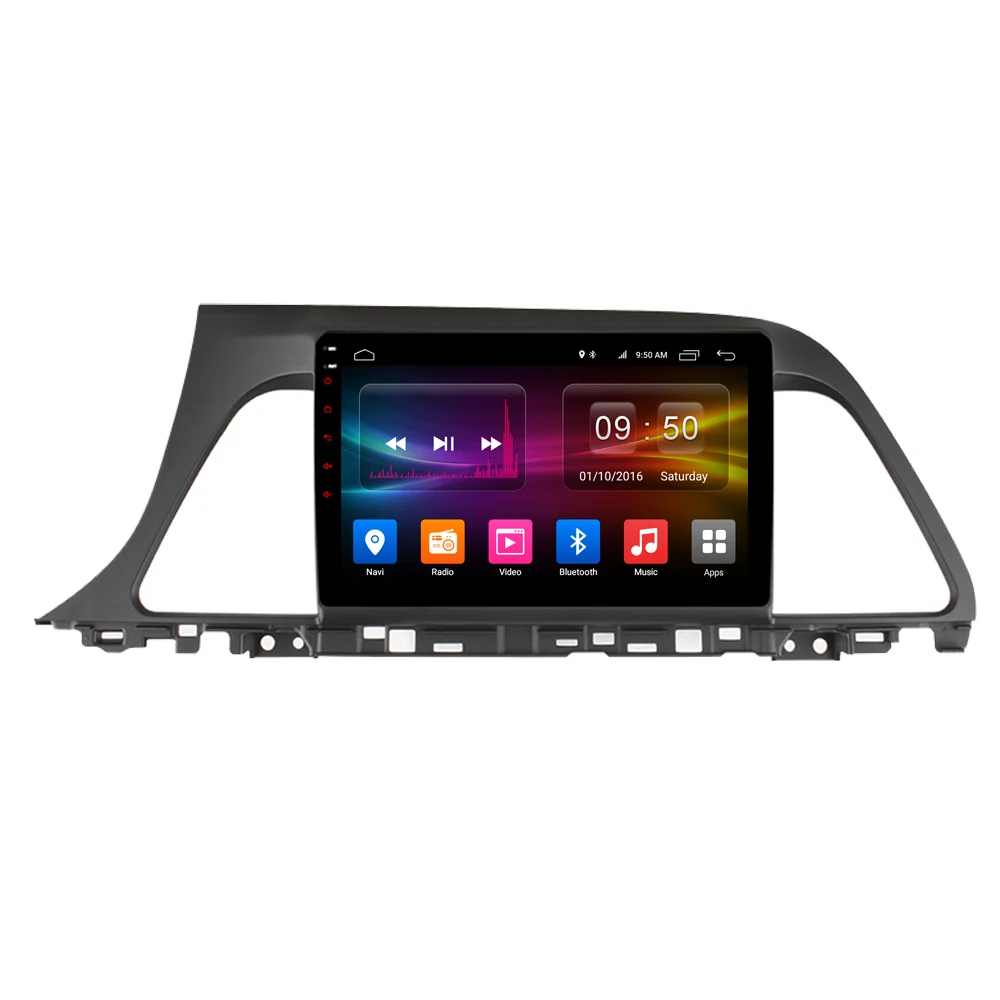 Discount RoverOne Android 9.0 Car Multimedia System For Hyundai Sonata 9 LF 2015 - 2017 Octa Core 4G+32G Radio GPS Navigation DSP Player 2