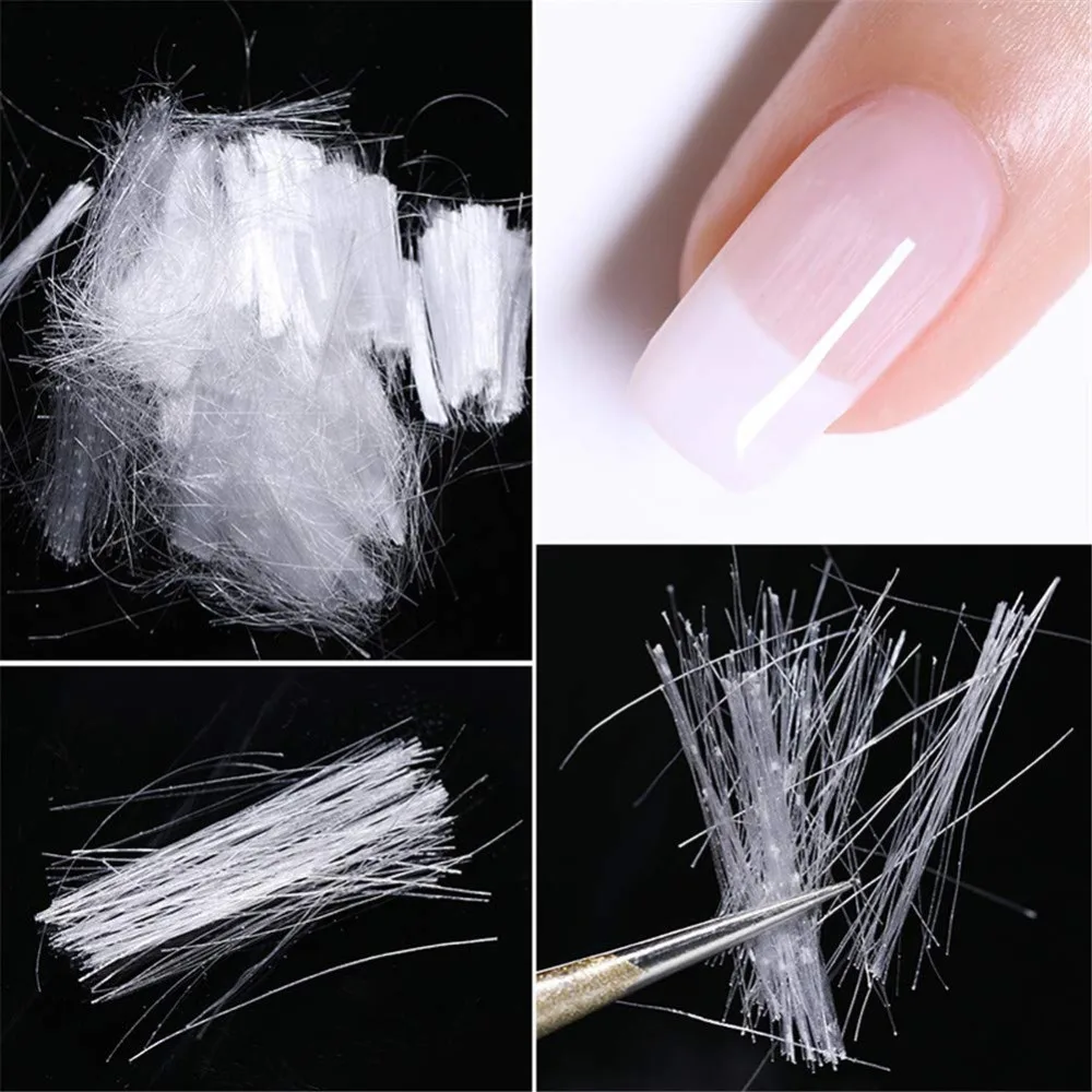Fiber Glass for Nails Silk Mold Acrylic Tips Fiberglass Nail Forms Nail