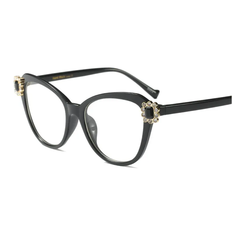 rhinestone cat eye prescription glasses