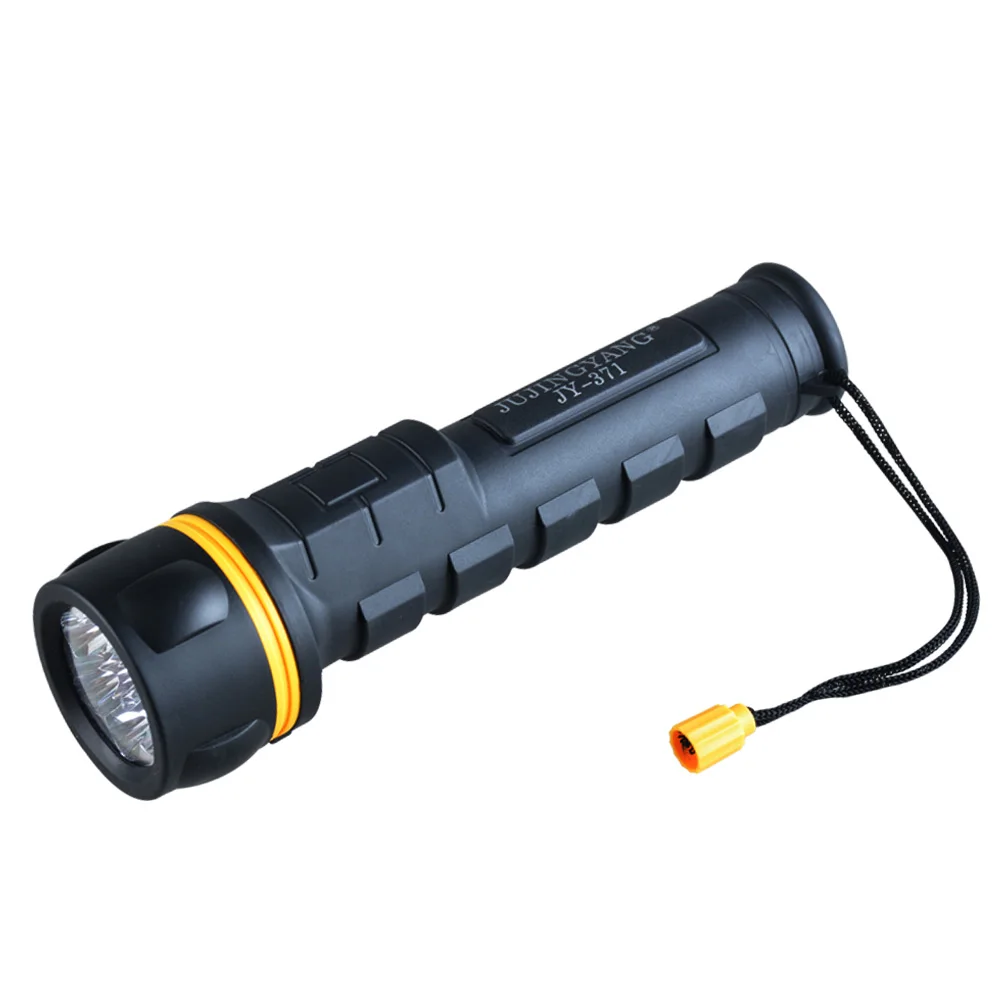 

JUJINGYANG new advanced 7LED torch light shockproof daily flashlight NO.1 batteries