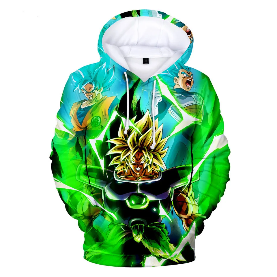 Aikooki 3D Dragon Ball Hooded Men/Women Sweatshirts Hoody Cartoon Kpop Hoodies Boy/Girl Polluver Autumn Cool streetwear