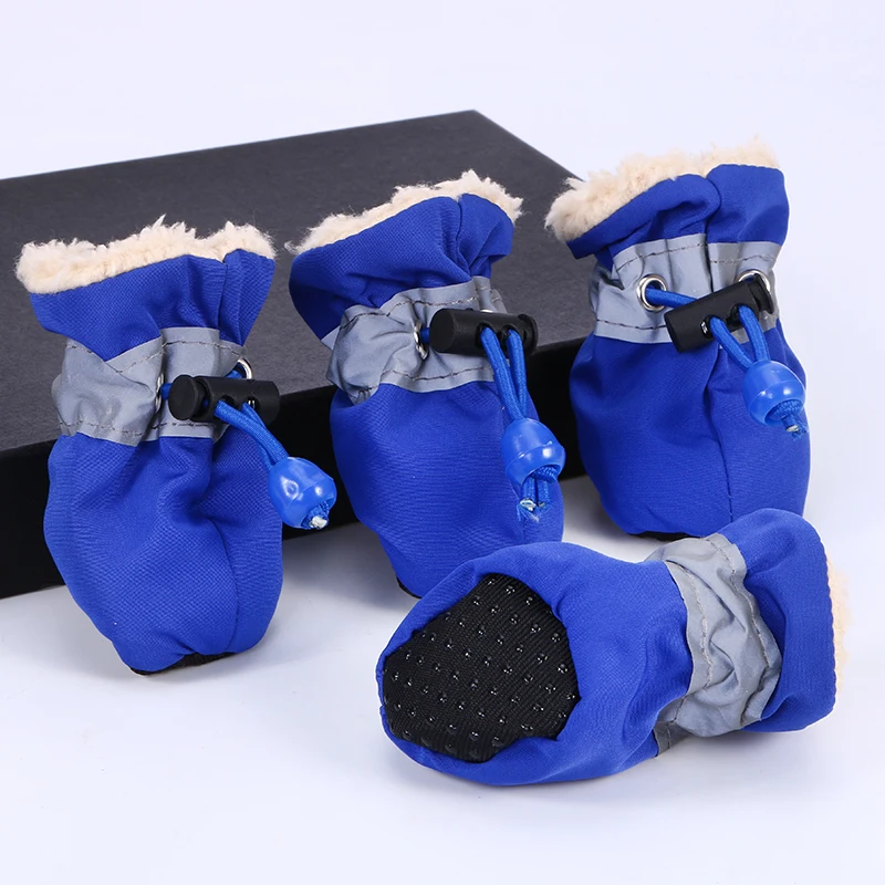 Pet Dog Shoes for Dogs Rain Boots Portable Sports Waterproof Warm Working Pet Shoes For Dog