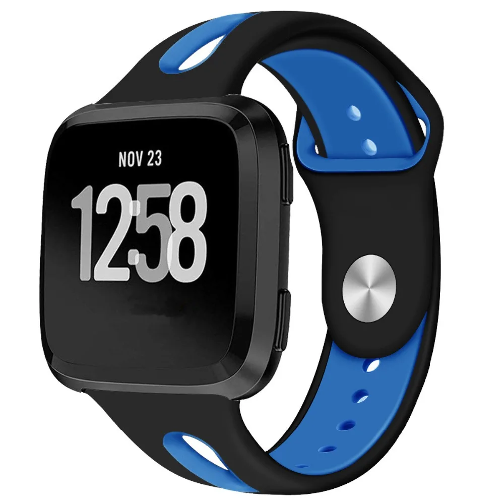3в1 наручный ремешок для часов для Fitbit Versa ремешок сменный Браслет ремешок для Fitbit Versa Защитная пленка для экрана часы браслет