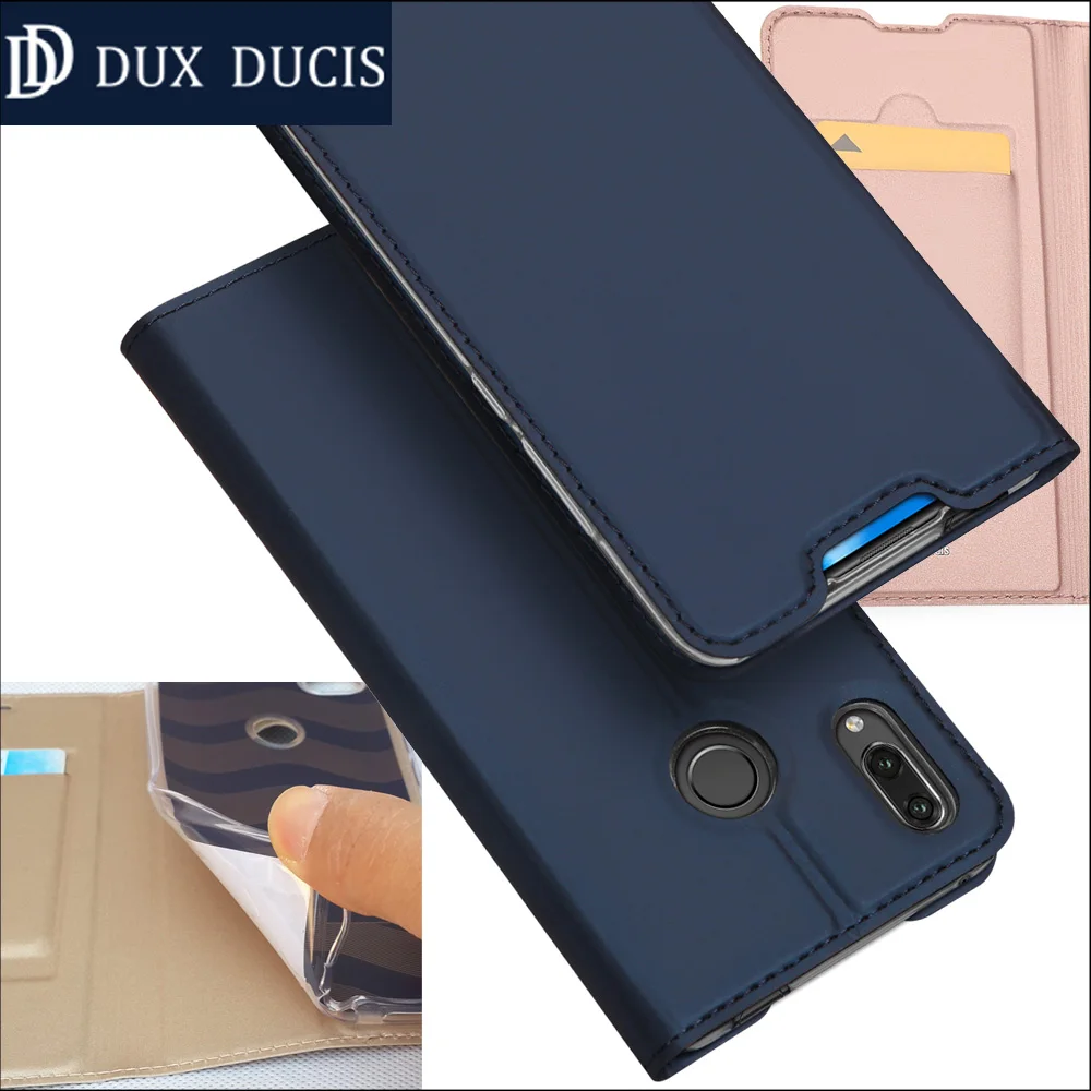 

Original DUX DUCIS Case For Huawei P Smart Z Book Flip Leather Wallet Coque Cover