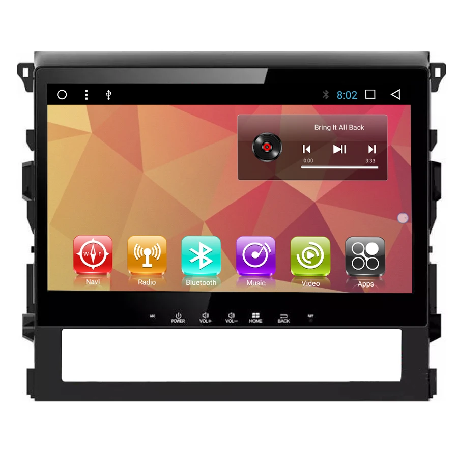 Navirider Android 7.1 car radio tape recorder quad Core 2GB RAM 32GB