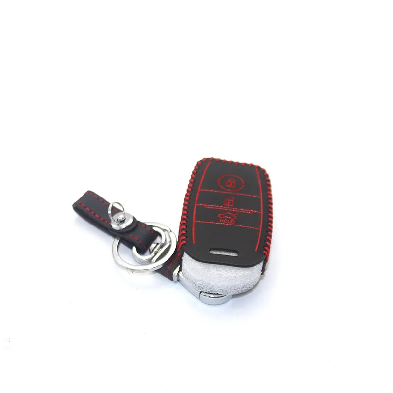 Styo Ключи бумажник автомобиль натуральная кожа ключ кожаный чехол футляры для ключей для 2016 Kia Optima K5 Sportage kx5