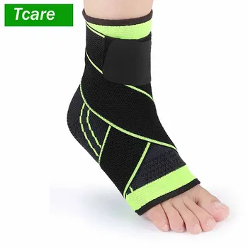 

1Pcs Foot Sleeve Compression Wrap Ankle Brace For Arch & Ankle Support Football Basketball Volleyball Running Sprained Foot Care