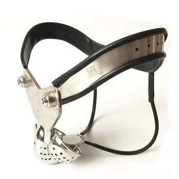 New Penis Cage Stainless Steel Male Chastity Belt BDSM Bondage Device For Men Sex Toys Cock Cages Chastity Devices stainless steel metal heavy pendant rings chastity locks chastity belt alternative toys adult products