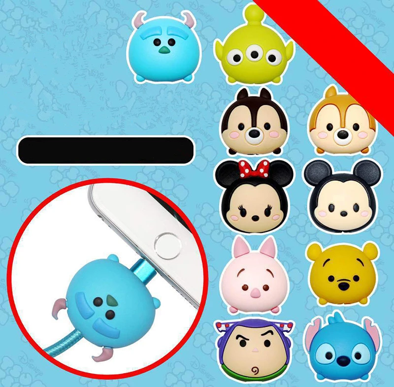 

Special Phone Accessory Cute Animel Cable Protector for iphone Cable Holder Charger Wire Protector