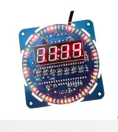 Поворот 51 MCU электронные часы комплект DIY DS1302 обучения Board 18B20|kit dollhouse|kit cupkit nail art
