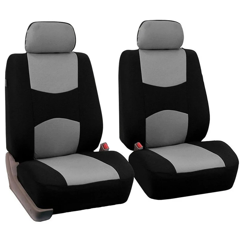 

Universal Black Cloth Car Seat Cover Split Ready- Protect Automotive interiorFit Kia Hyundai Etc Most Car, Truck, SUV, or Van