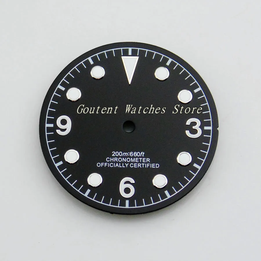 Corgeut 30,5 мм черный/кофейный циферблат лица комплект ETA 2824/2836 Miyota 8205/8215 Автоматический ход Мужские t мужские часы