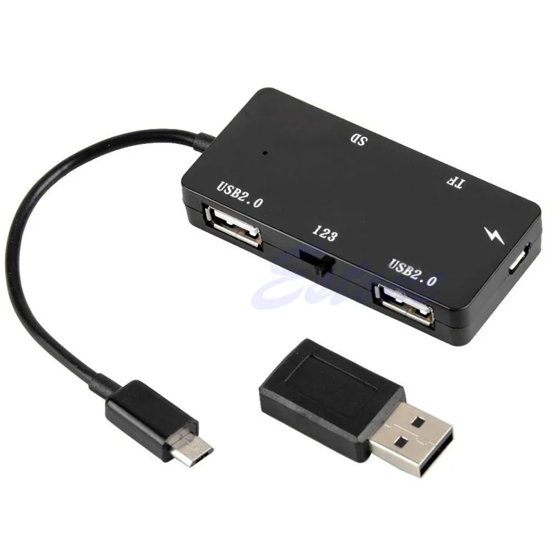 Multi USB OTG Card Reader Universal USB OTG TF/SD Card Reader Adapter