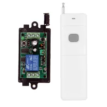 3000M Long Range DC 9V 12V 24V 1 CH 1CH RF Wireless Remote Control Switch System