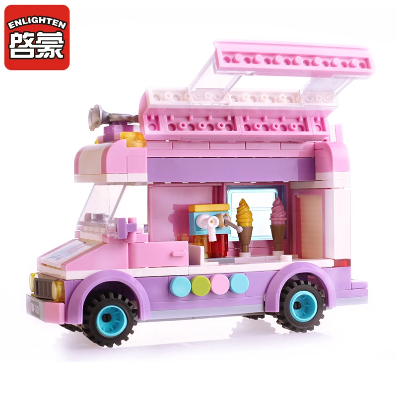 Enlighten-1112-Blocks-Mobile-Ice-Cream-Truck-Building-Blocks-213-PCS-DIY-Bricks-Boys-Girls-Toys (2)
