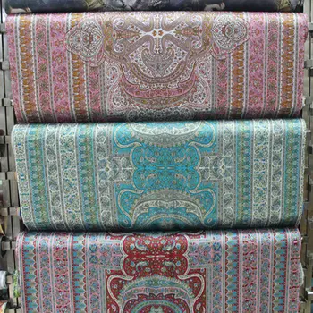 

Free shipping 19m/m Printed Silk Satin Fabric 100% silk charmeuse fabric S01N07
