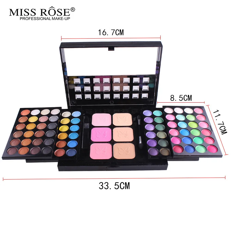 

Professional Makeup Kit sets Eyeshadow Blushers Cosmetic Case Full Pro Makeup Palette eyeshadow highlighter Bronzer Brushers