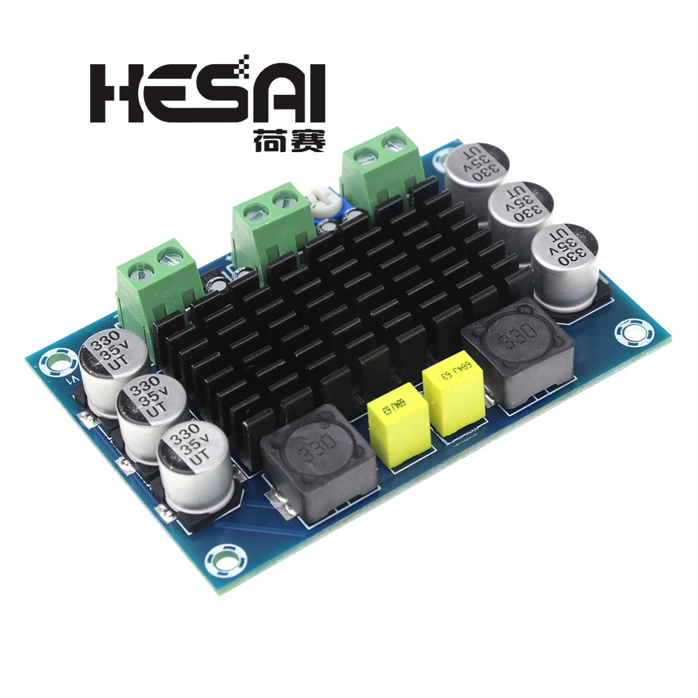 

TPA3116D2 Board DC 12-26V 100W TPA3116DA Mono Channel Digital Power Audio Amplifier XH-M542