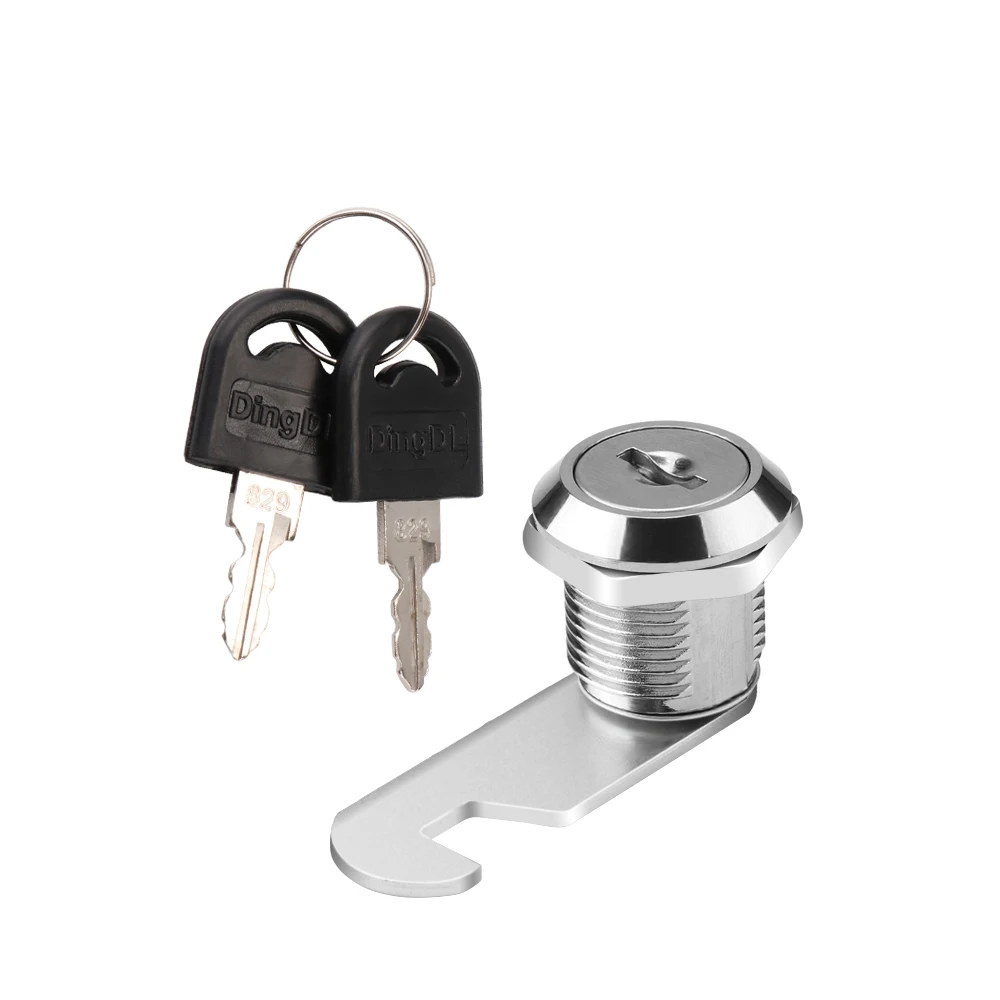Cam Lock for Door Cabinet Mailbox Drawer Cupboard 16mm 20mm or 25mm 2Keys 