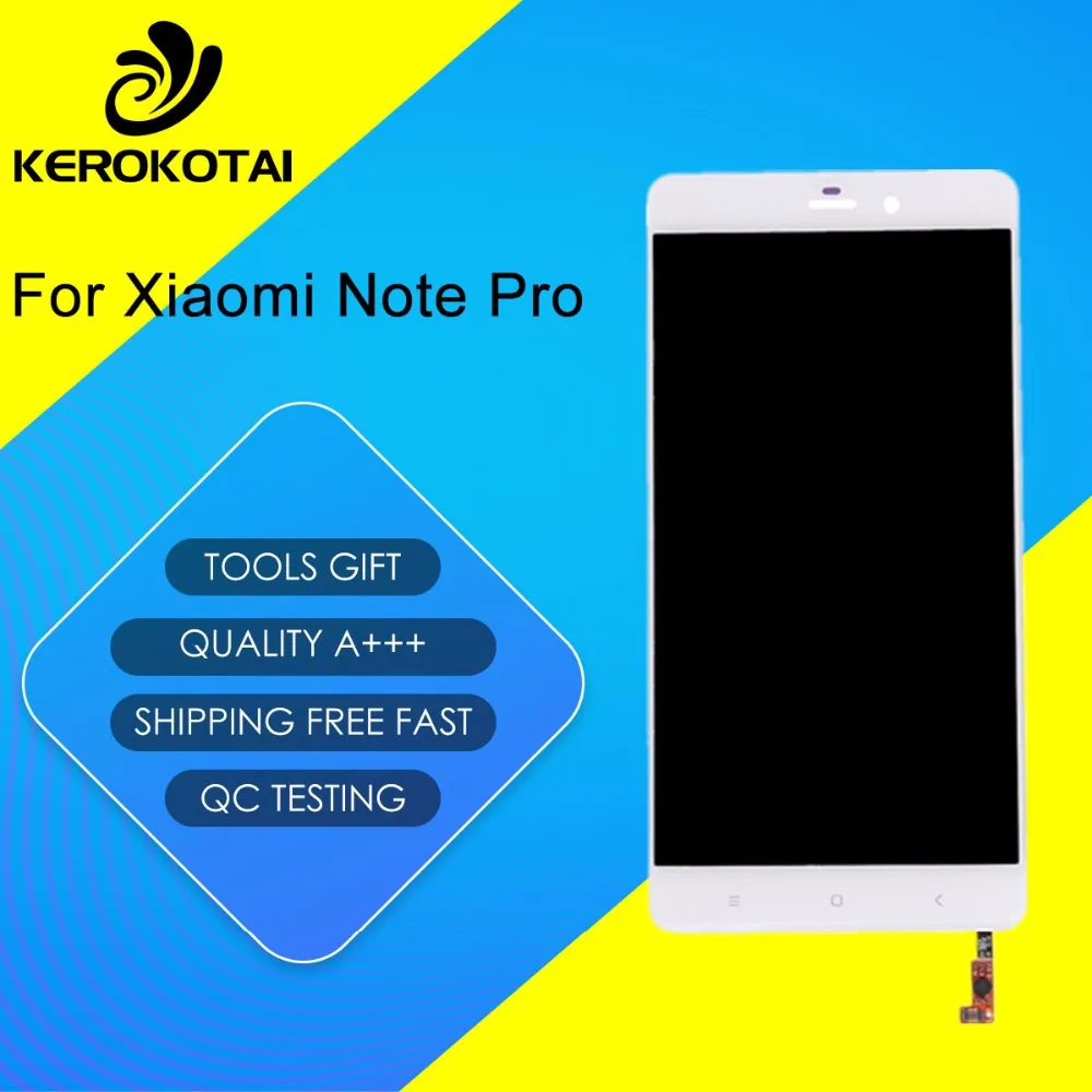 

FOR Xiaomi Note Pro 100% Tested Good Quality LCD Display Touch Screen Digitizer Full Assembly MI Note Pro LCD Assembly