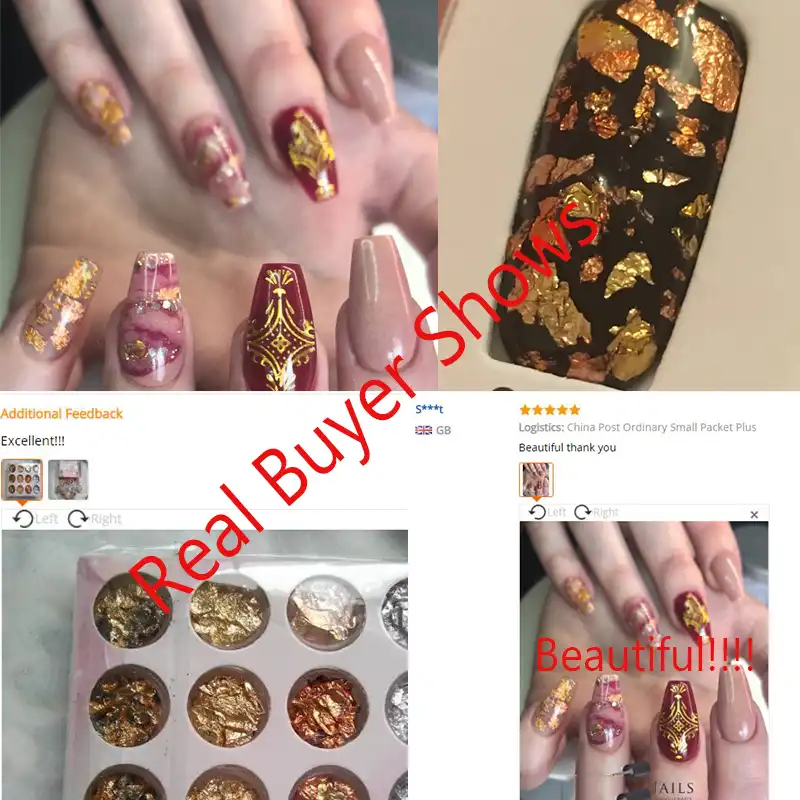 Amazon Com Lebeauty 24 Bottles Craft Glitter Powder Nail Art