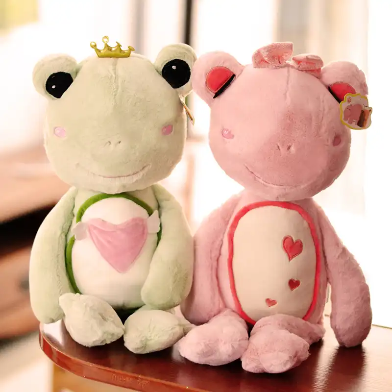 pink frog toy