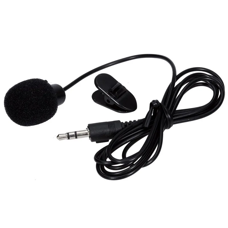 Wholesale Clip on Lapel Lavalier Hands free 3.5mm Jack Wired Microphone