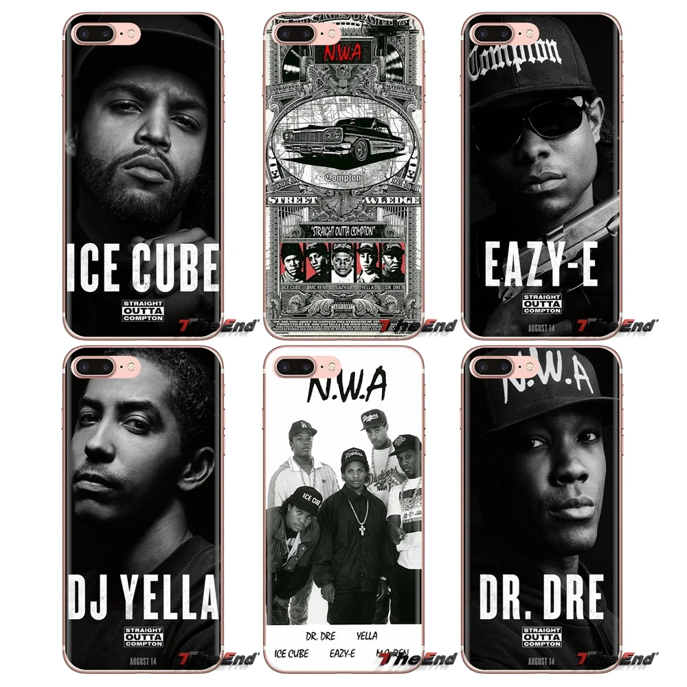 Мягкие прозрачные чехлы для Xiaomi Redmi 4A S2 Note 3 3S 4 4X 5 Plus 6 7 6A Pro Pocophone F1 Straight Outta Compton NWA |