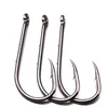 10PCS/LOT Carp Fishing Hooks Barbed Single Hook With Eye Carp Catfish fly Crankhook Barbed fishhook fishing hooks ► Photo 3/4