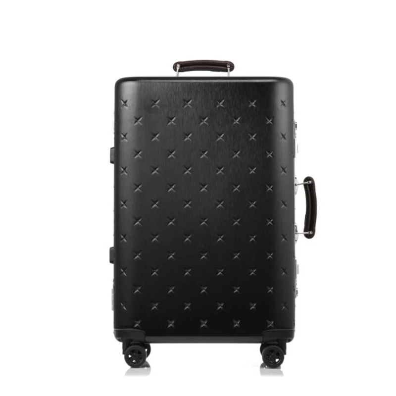Travel tale алюминиевая рама spinner Ретро Дорожный чемодан-тележка багаж кабина Дорожная сумка на колесах с пластиковым каркасом