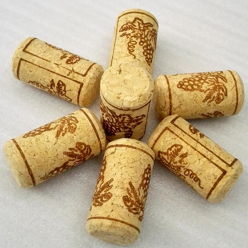 

15pcs/lot Straight Bottle Wood Corks Wine Bottle Stopper Corks Wine Stoppers Bottle Plug Bar Tools Wine Cork Wooden Sealing Caps