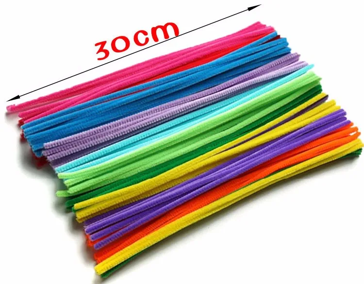 Multicolour Chenille Stems Pipe Cleaners Handmade Diy Art Craft Material Kids Creativity Handicraft Children Toys