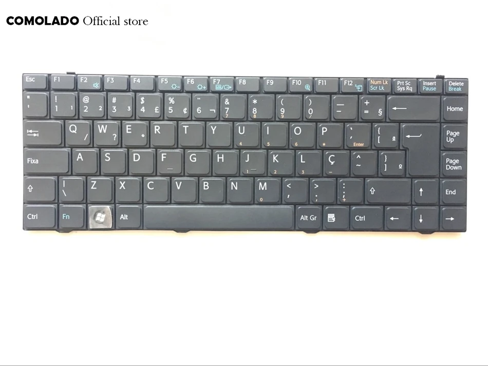 BR Brazil keyboard for Sony Vaio VGN-FZ FZ440E PCG-391T PCG-381T PCG-38CP Black 141780221 V070978BS1 81-31105001-41 Black Keyboard BR LAYOUT (2)