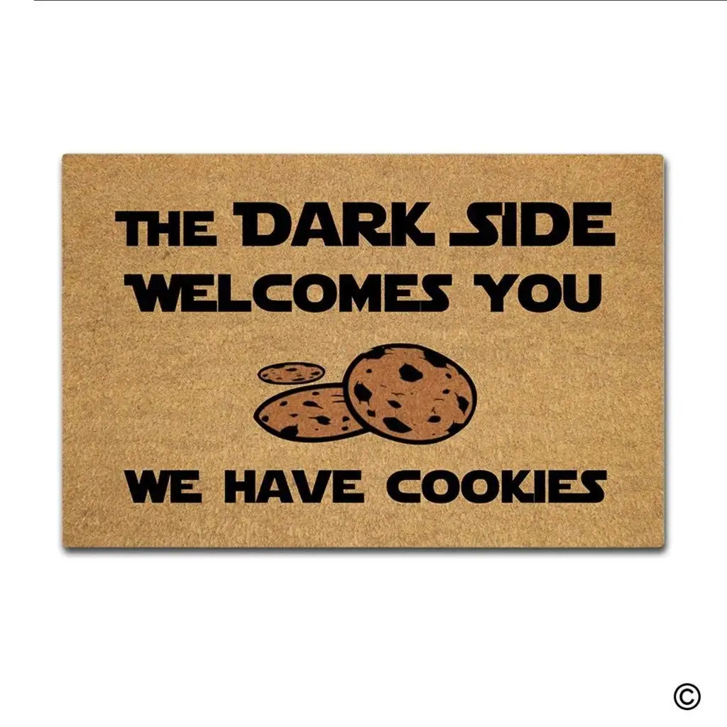 Doormat Funny Entrance Floor Mat The Dark Side Welcomes You Indoor Decorative Doormat Floor Mat Doormat Funny Entrance Floor Mat The Dark Side Welcomes You Indoor Decorative Doormat Floor Mat