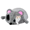 Gray Mouse Form Bed