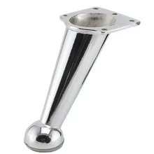 Упаковка из 60 шт.) мебельные ножки Zn сплав отделка шкаф стол диван кровать ноги хром