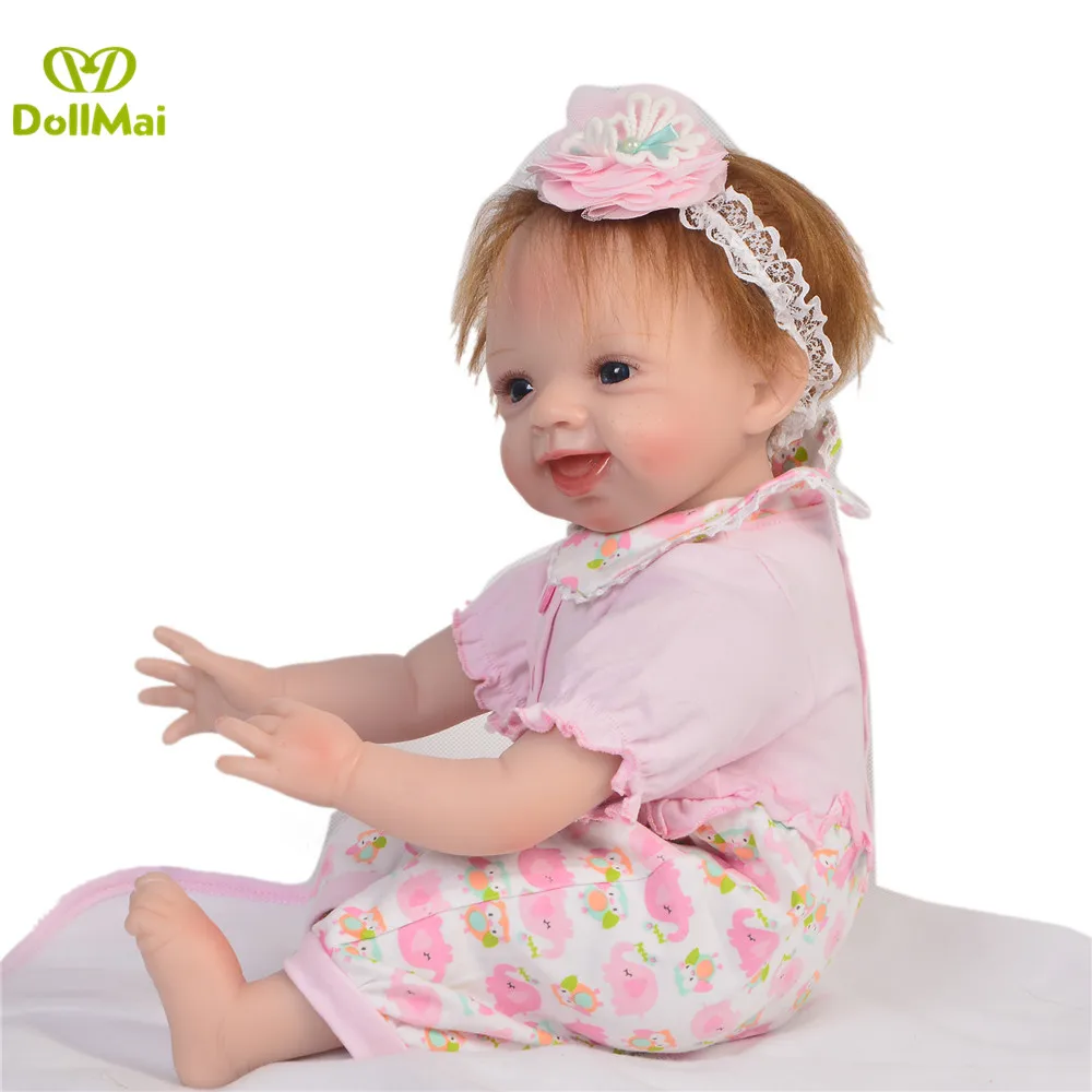 Кукла Bebe силиконовая кукла для новорожденных девочек игрушки bb Reborn bonecas realista