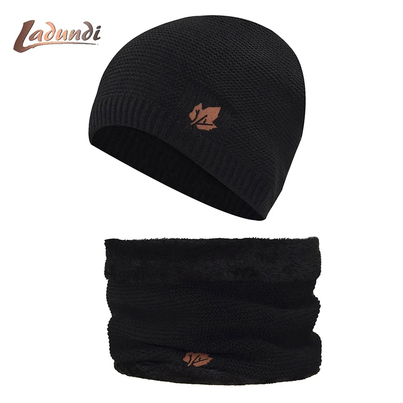 Skullies Beanies зимняя вязаная шапка бини шарф мужские зимние головные уборы для мужчин и женщин шапки Gorras Bonnet маска брендовые шапки