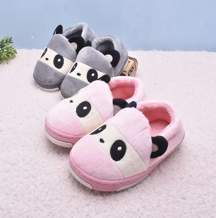 kids panda slippers