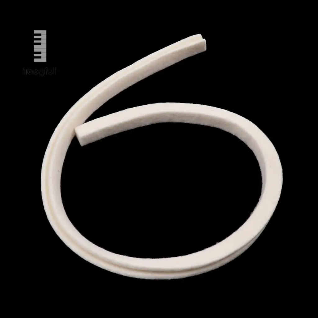 Tooyful White Grand Piano Damper Lifter Felt for Trichord 3 String Notes Piano Repair Replacement Parts