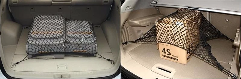 Горячая Распродажа 4 крюка в автомобильном багажнике, груз чистого отправления багаж сетки для BMW X1 X3 X4 X5 X6 E46 E39 E38 E90 E60 E21 E30 E23 F30 F40 Z4 M3, 70X70 см
