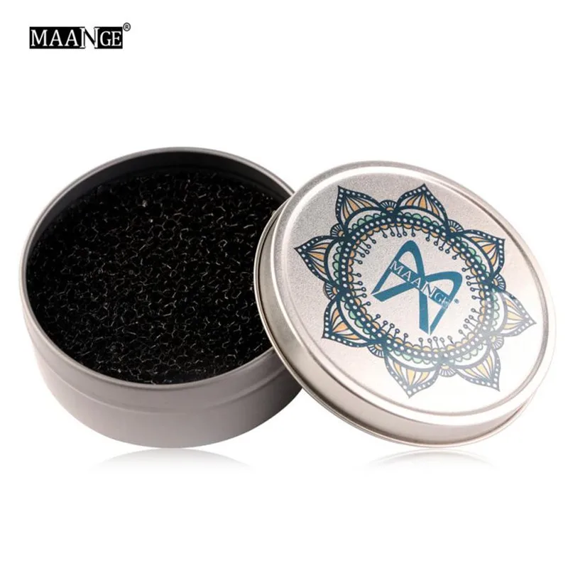 

MAANGE Remover Color Makeup Brushes Clean Eye Shadow Sponge Cleaner Tool Iron Box Quick Wash Brushes pinceaux maquillage