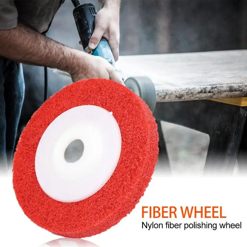 

New Nylon Wool Polishing Wheel Non-woven Abrasive Wheel Metal Grinding Disc Non Woven Abrasive Wheel Polish Tool