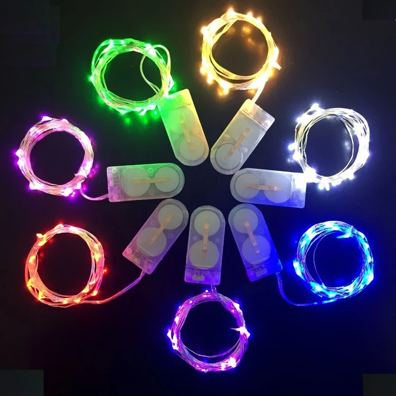 Микро сказочная гирлянда с 20 светодиодами 100 шт./лот|led seed lights|seed lightsled string silver wire |