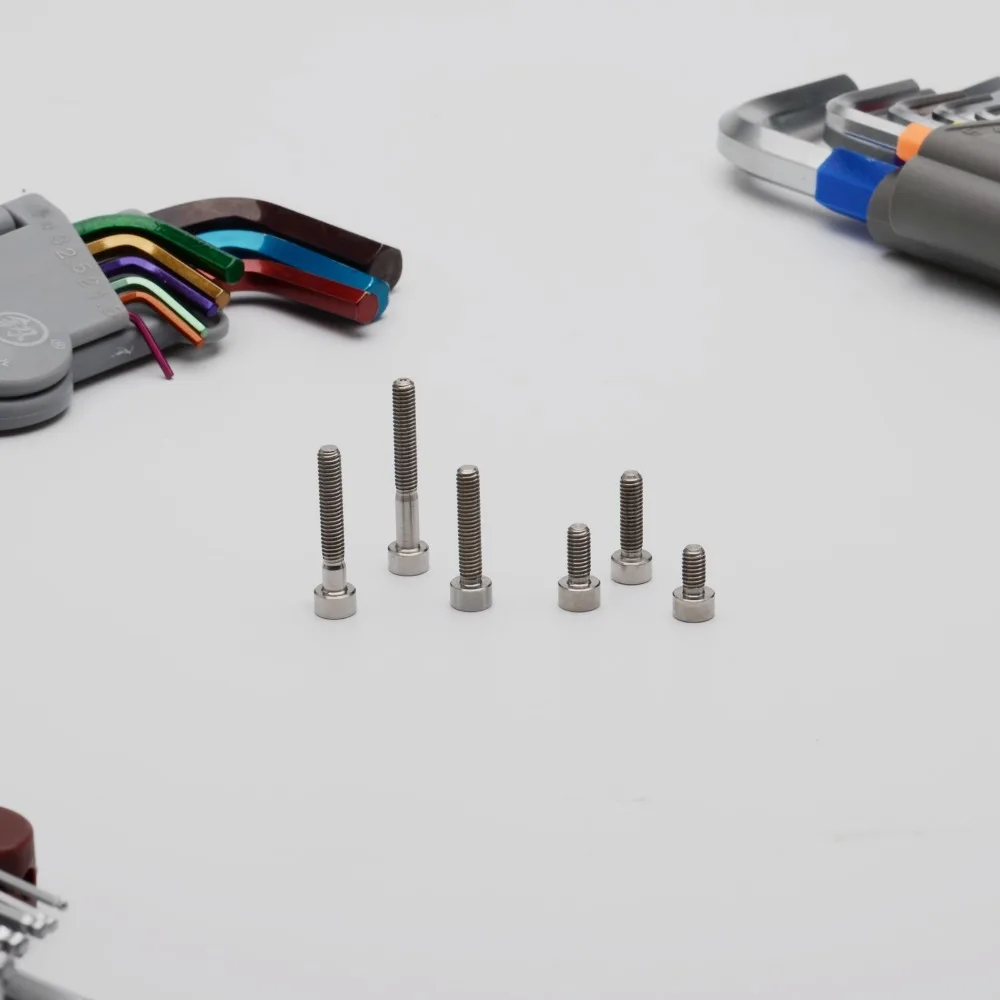 TonKing титановые винты GR5 крепежные метрические M4 шестигранные болты 1 шт.|socket