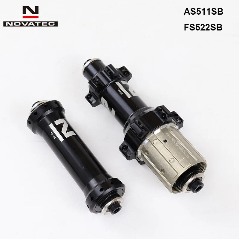 Novatec AS511SB FS522SB 20 24H Straight Pull V Brake Road Bike Hub Super Light 11S Bicycle With Quick Release Front and Rear | Спорт и