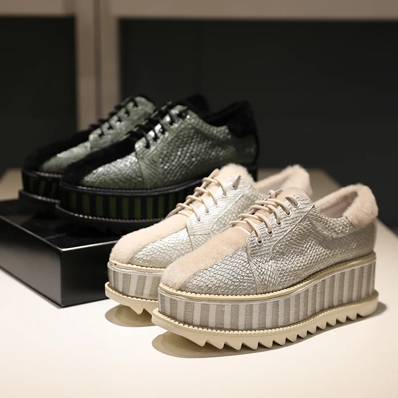 unique platform sneakers